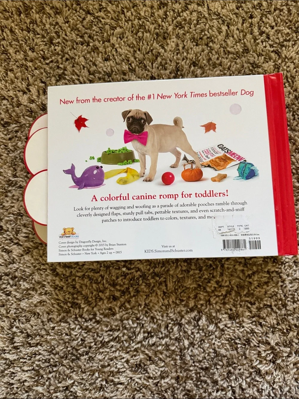 Color Dog Board Book by Matthew Van Fleet